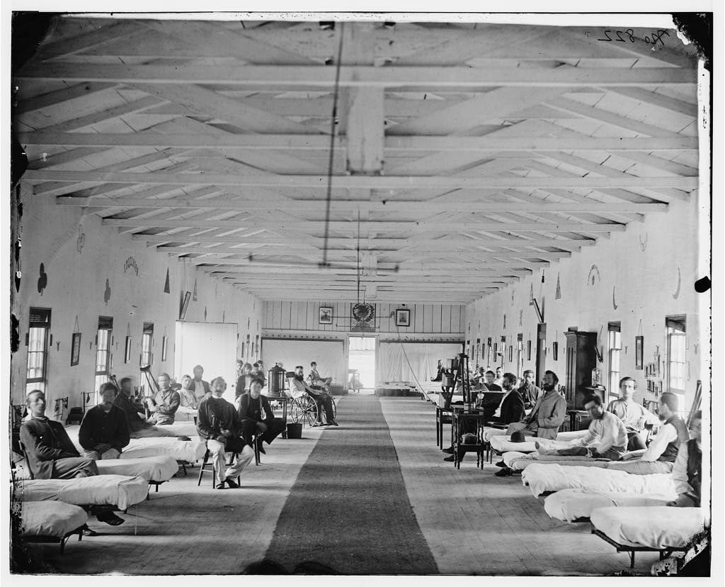 inside armory square hospital