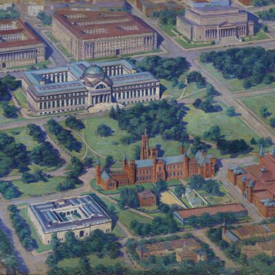 Aerial View of the Smithsonian