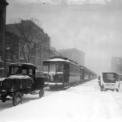 January 28th, 1922 - snowstorm