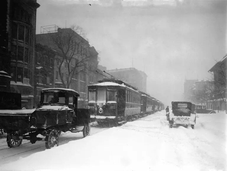 January 28th, 1922 - snowstorm