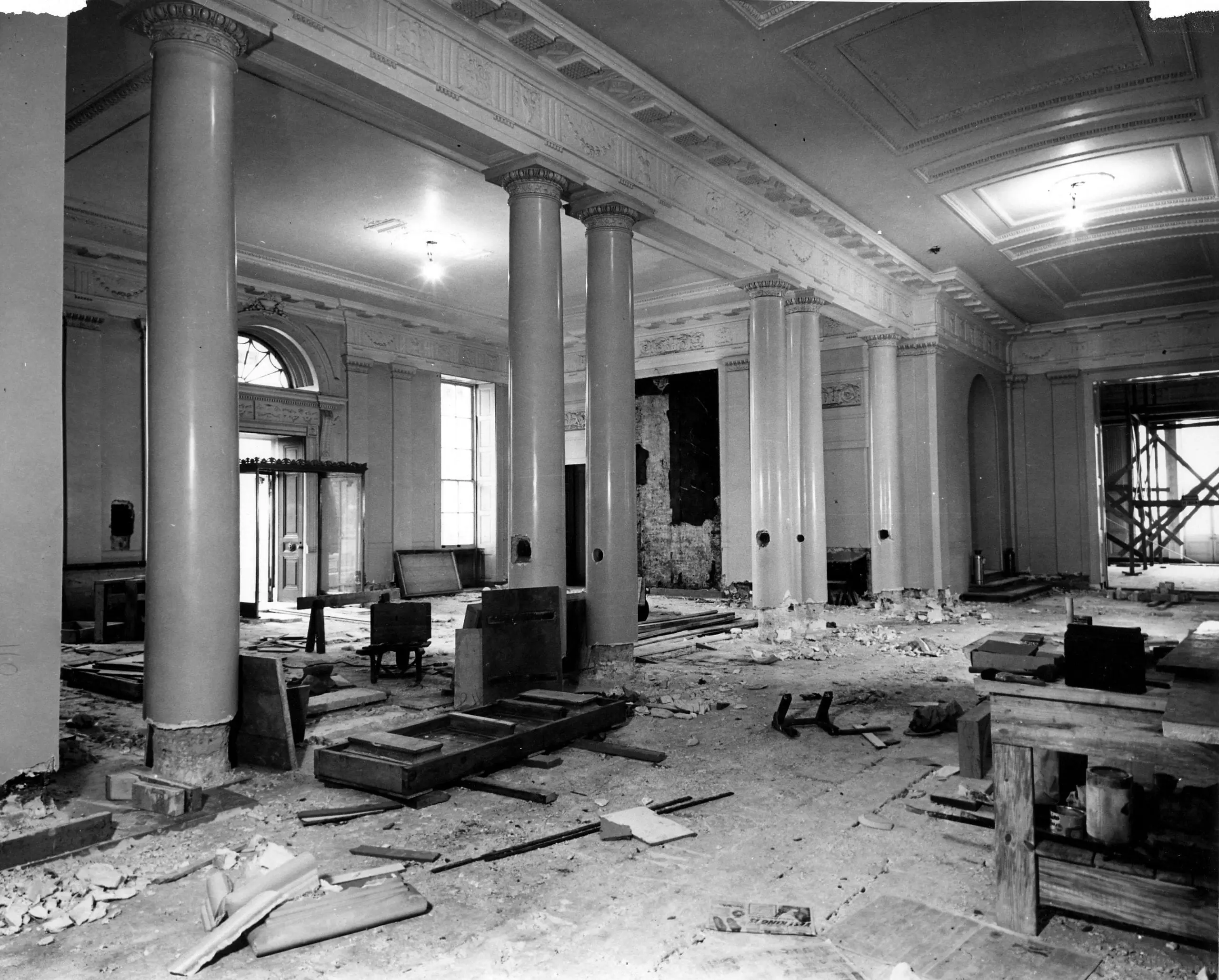 White House lobby - December 27th, 1949