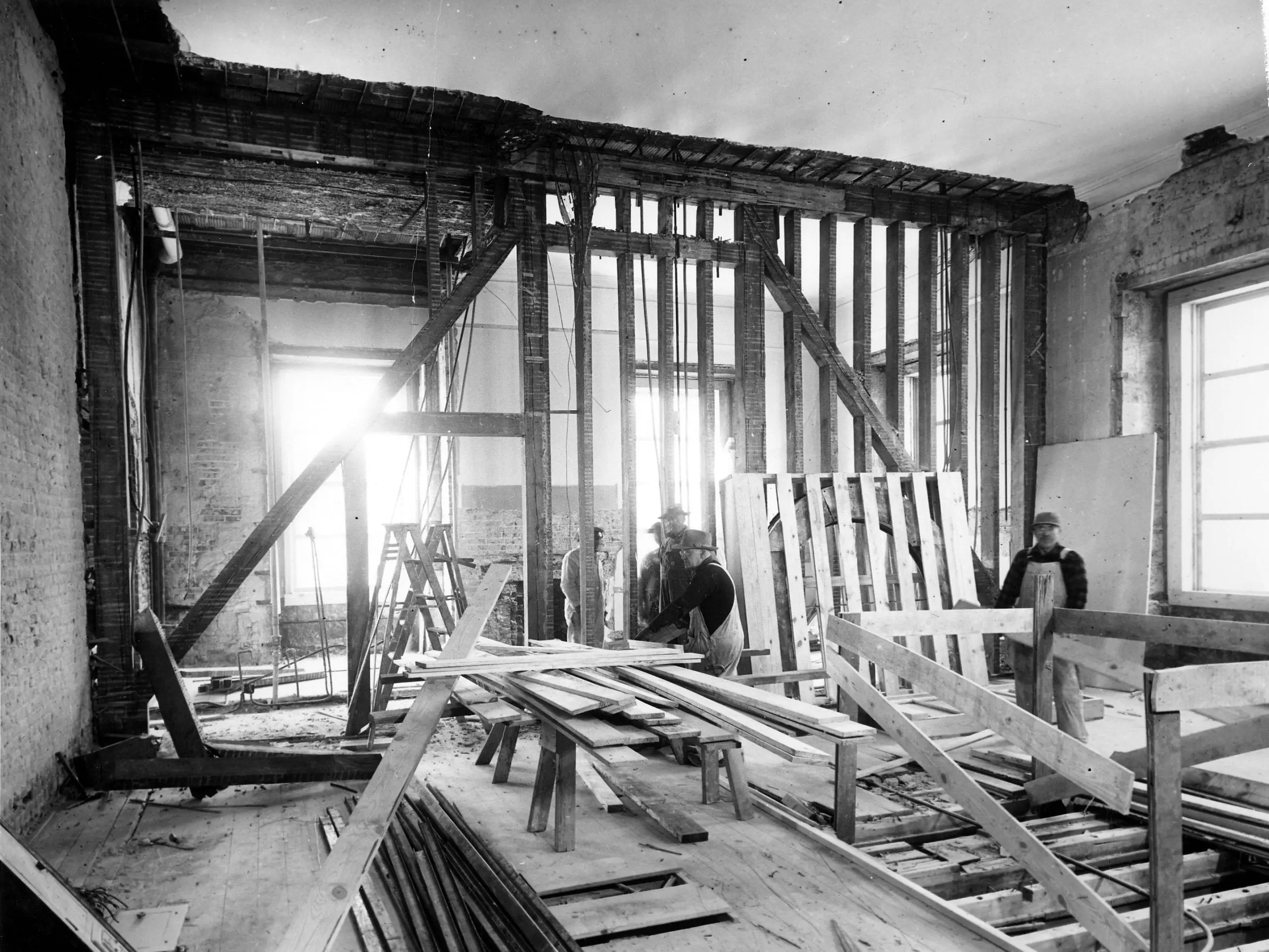bedroom and sitting room - February 27th, 1950