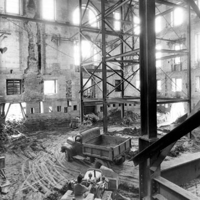 interior shell of the White House - May 15th, 1950