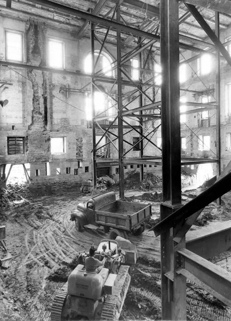 interior shell of the White House - May 15th, 1950