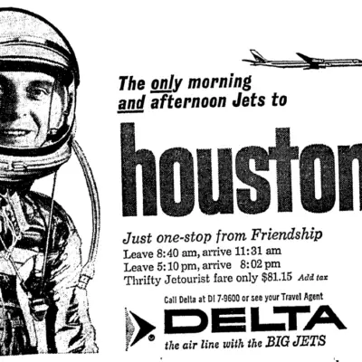 Delta Airlines advertisement