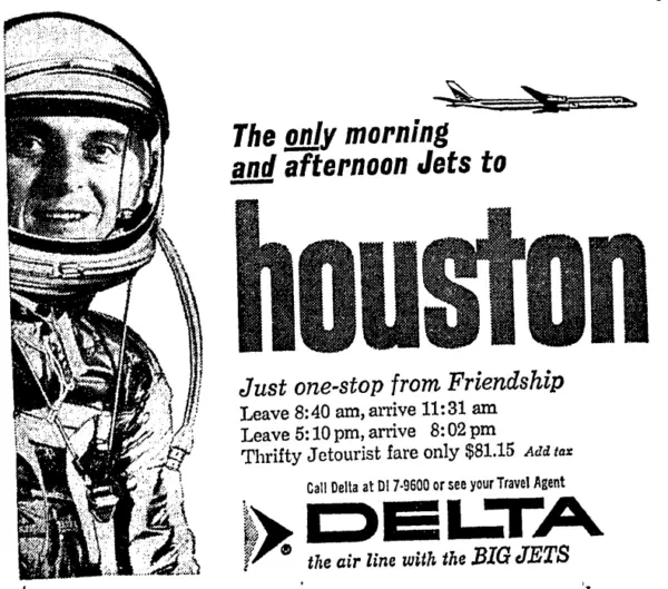 Delta Airlines advertisement