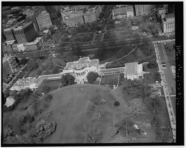 White House from above