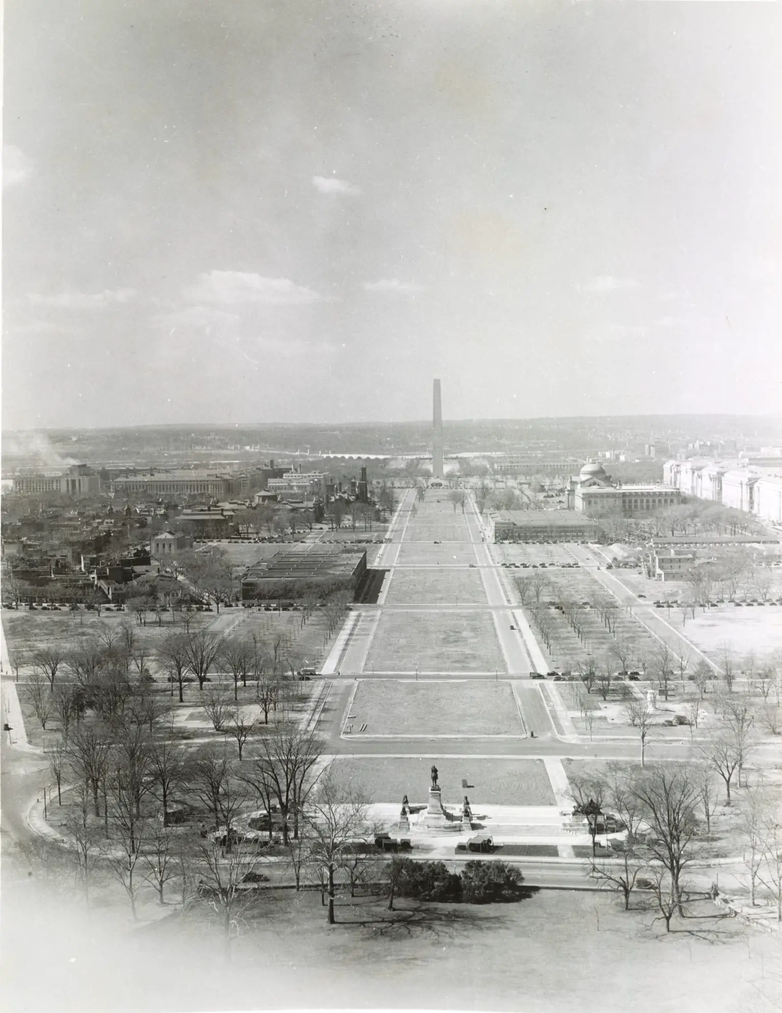 1936 view of the Mall