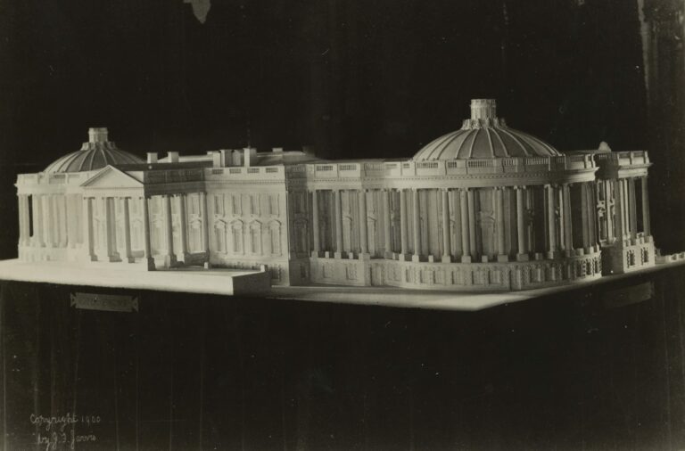 model of proposed White House changes