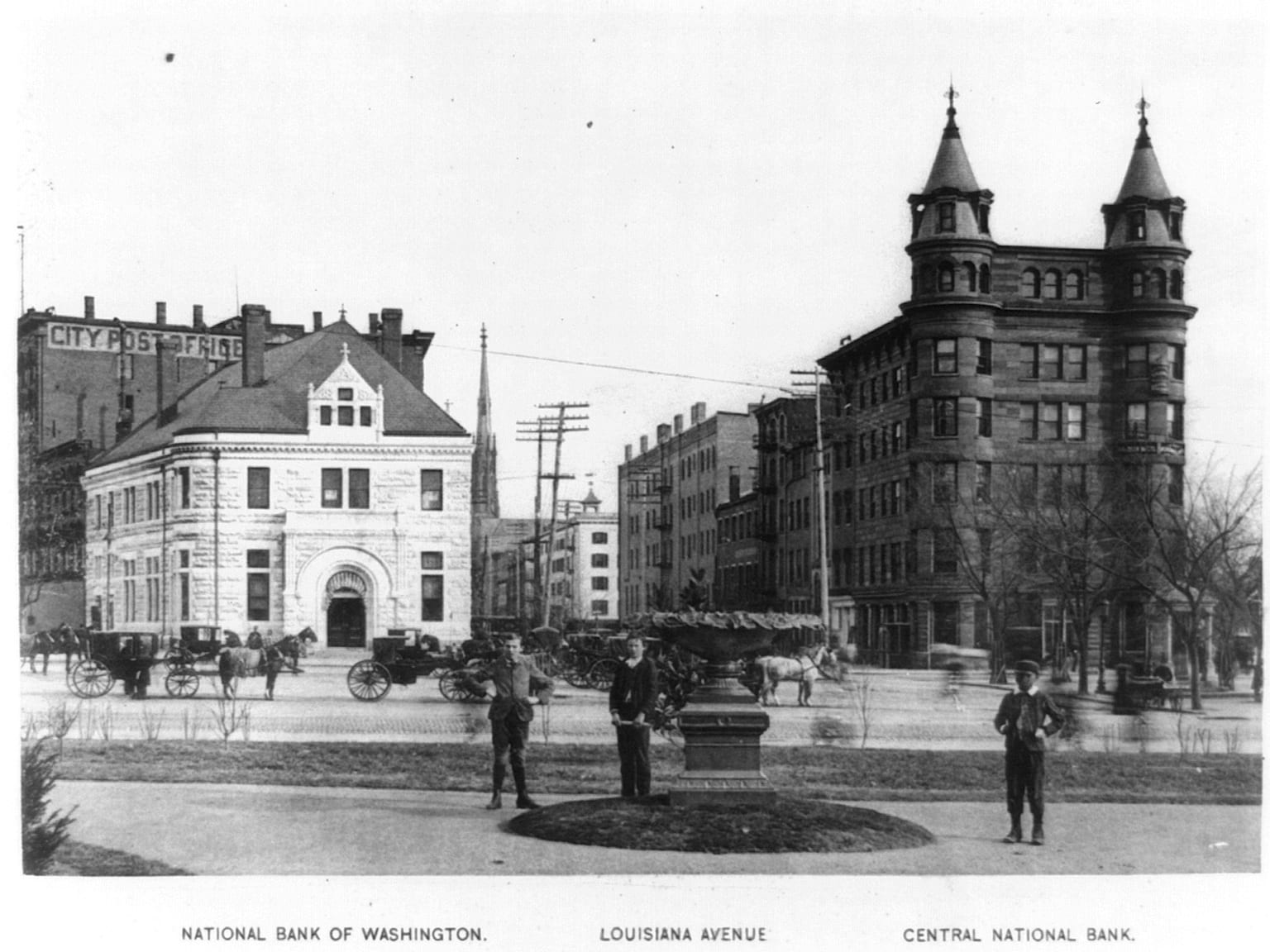 National Bank of Washington--Louisiana Avenue--Central National Bank