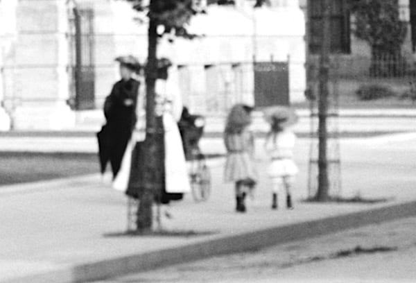 woman and two little girls