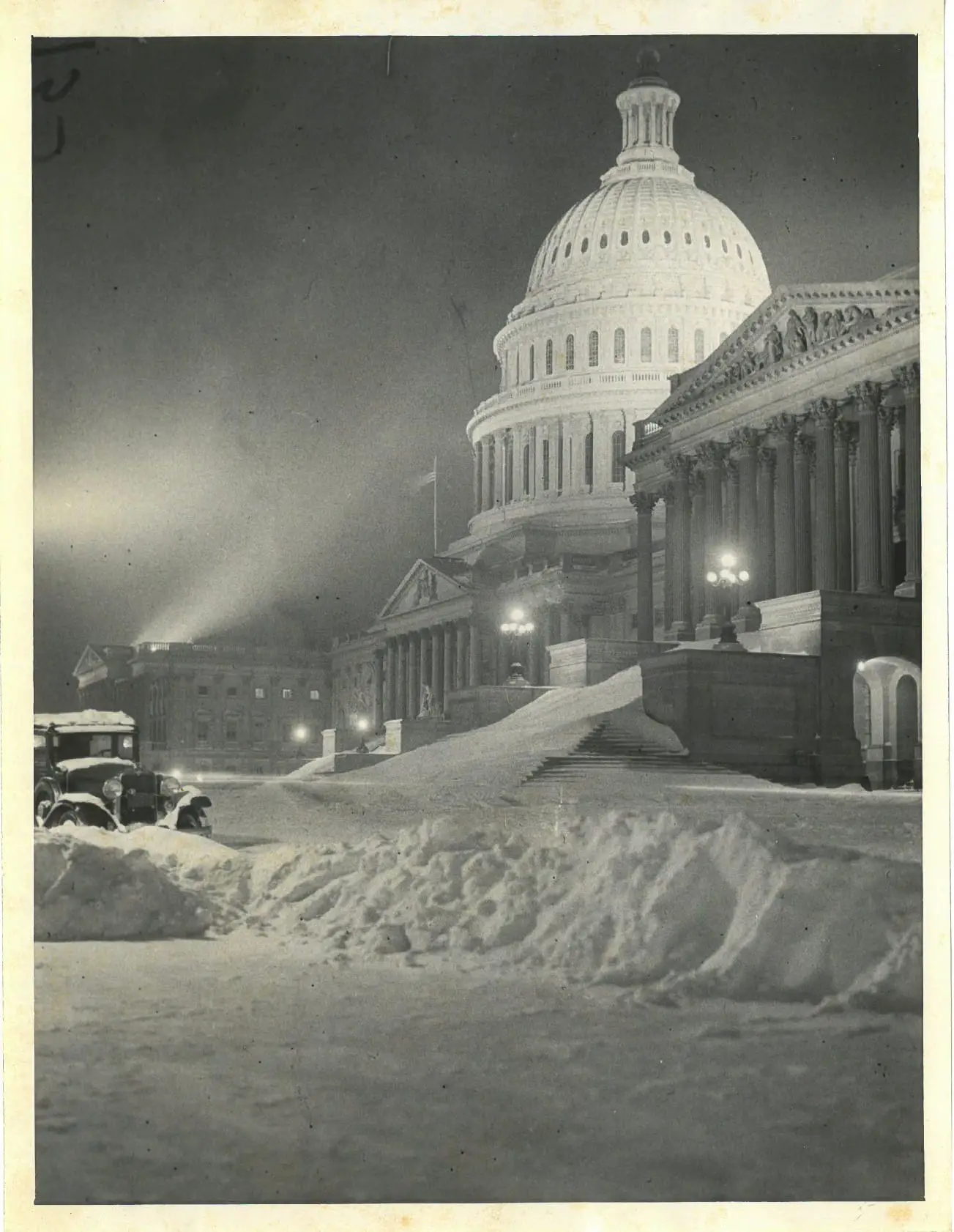 Capitol Building after an epic snowstorm