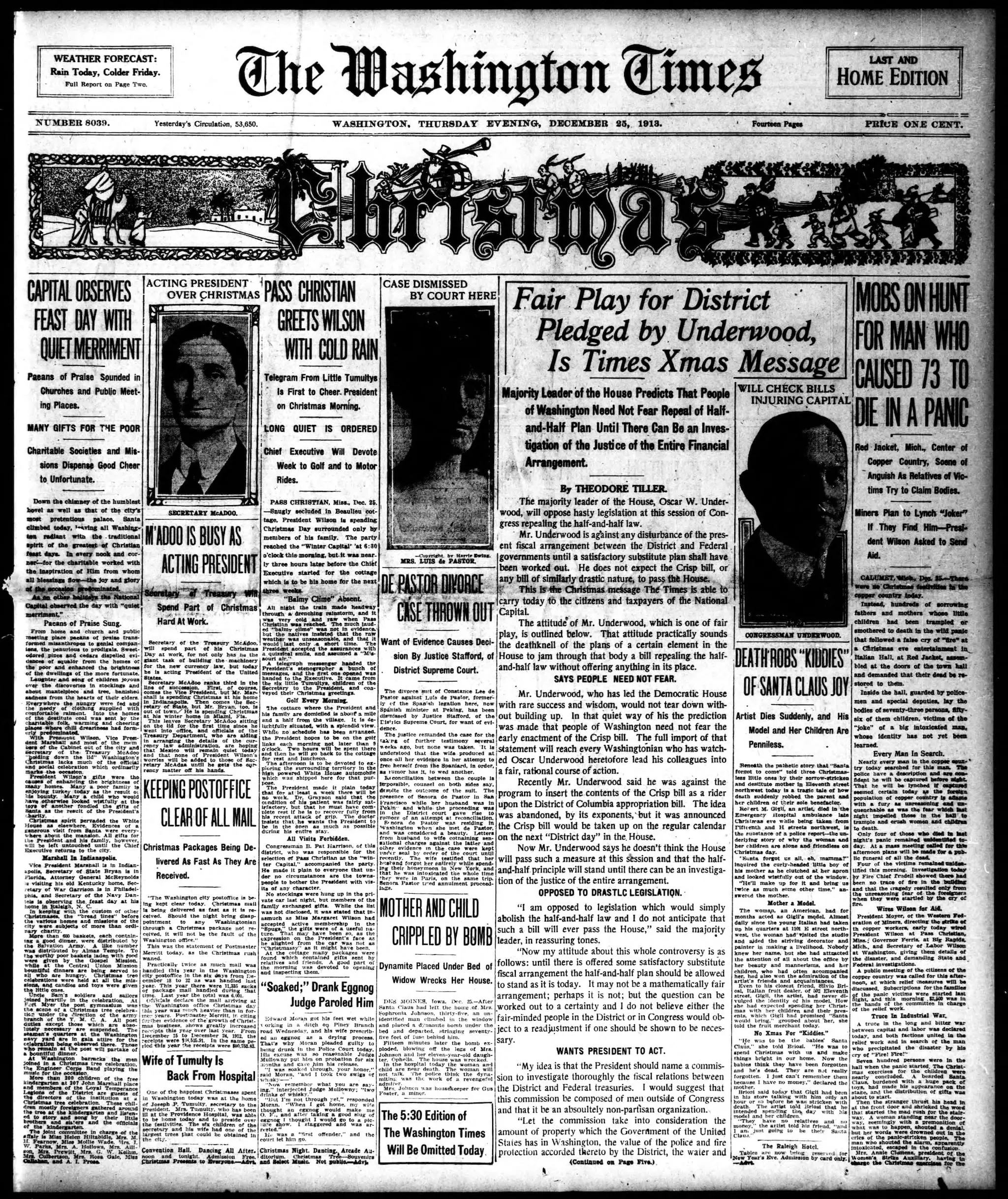 The Washington Times - 12/25/1913