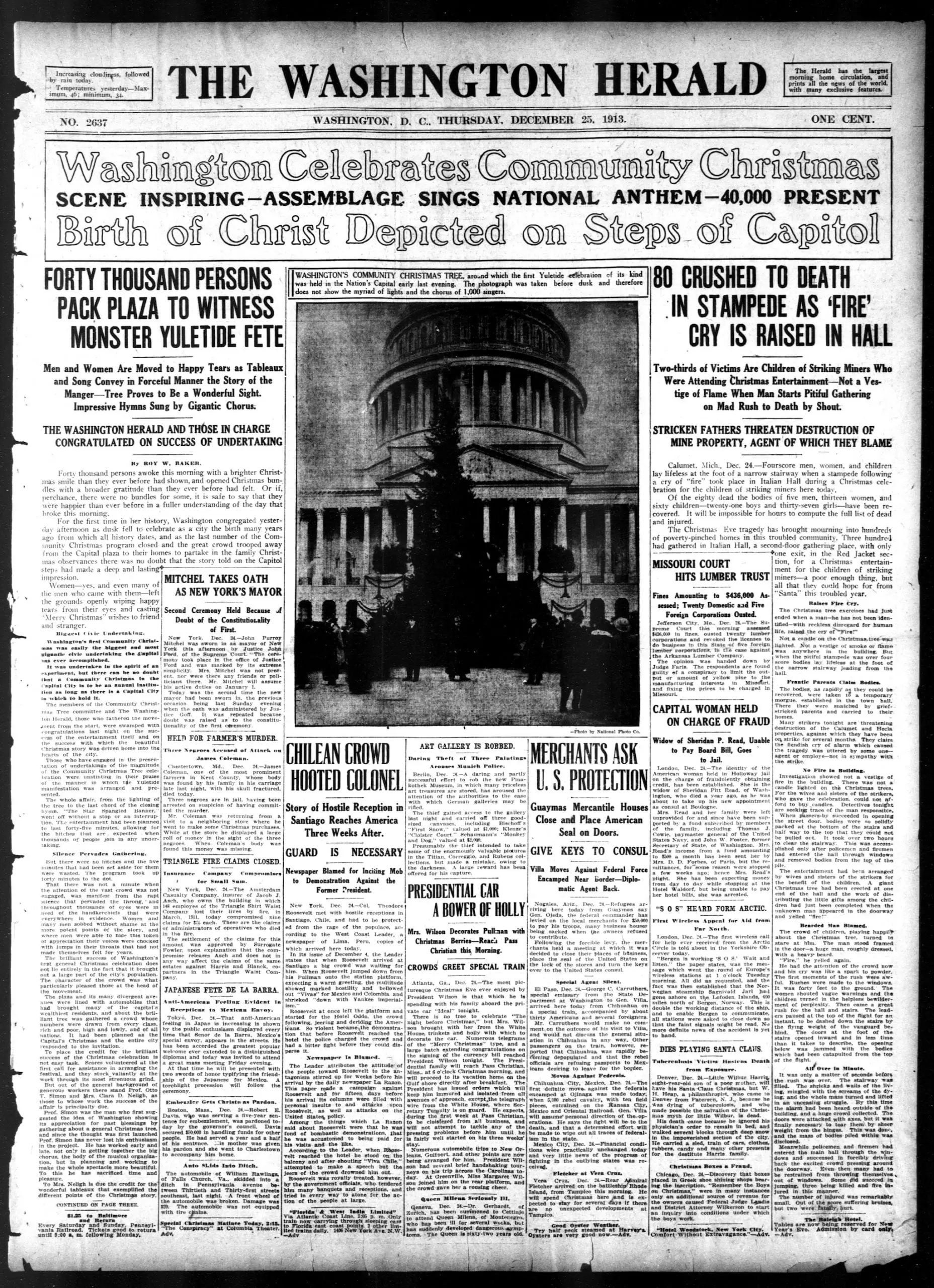The Washington Herald - 12/25/1913