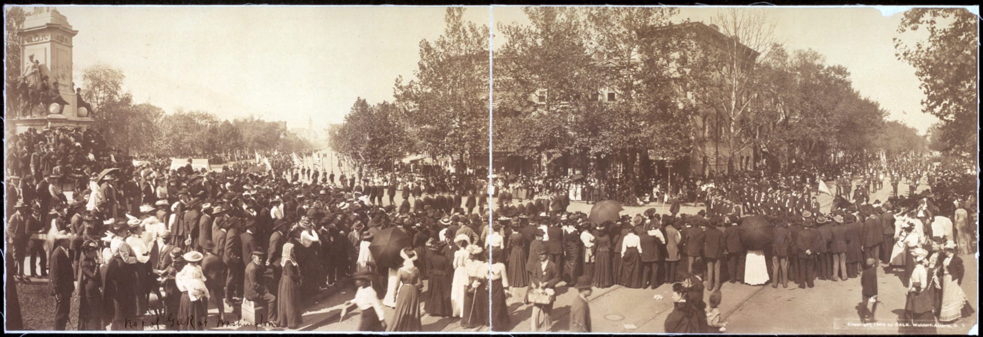 Photographs from 1902 of the Grand Army of the Republic Parade in ...