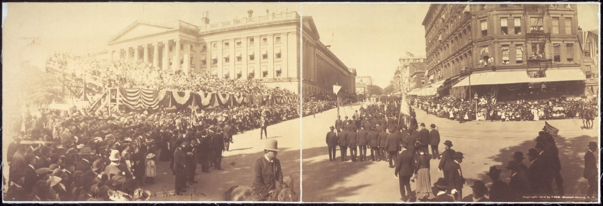 Grand Army of the Republic near the Treasury Building