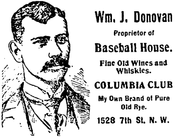 Baseball House advertisement - 1899