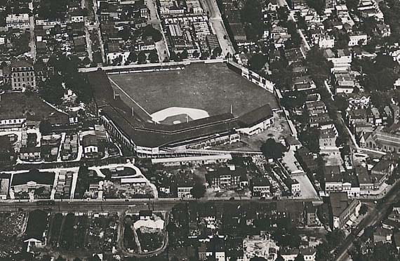 Griffith Stadium from the air