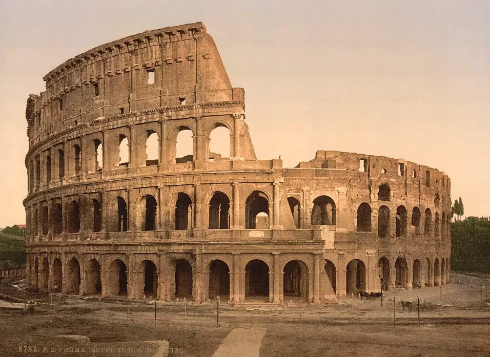 Rome Coliseum around 1900
