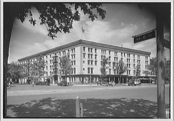 Exterior of Old National Hotel II