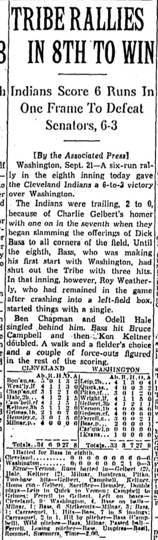 9/2/1939 box score