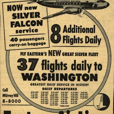 1952 Eastern Airlines ad