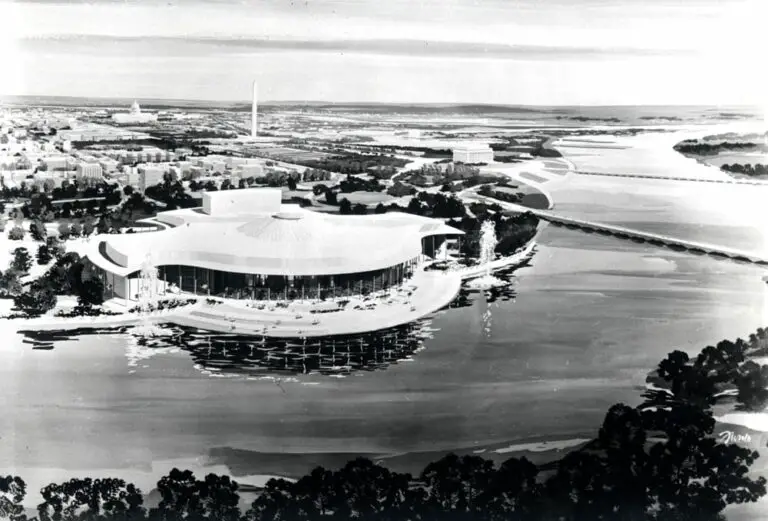Proposed design for the Kennedy Center