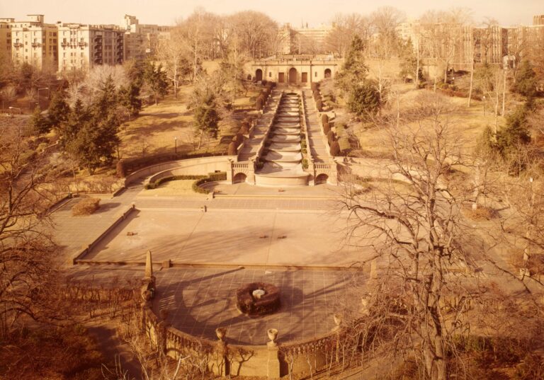 Meridian Hill Park in 1976