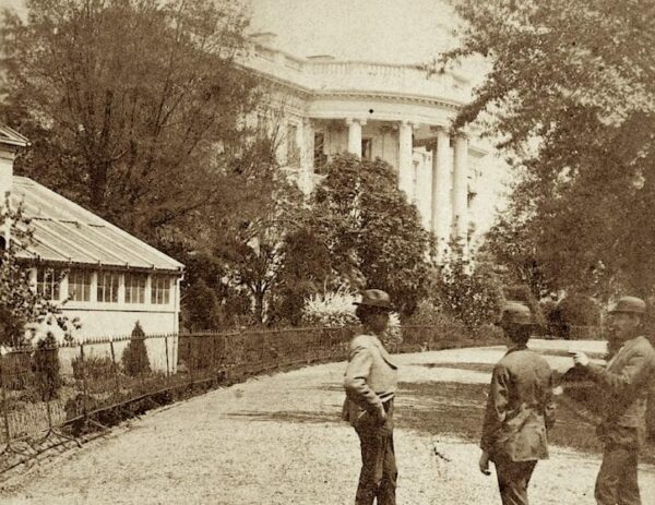 How Cool Is This Old Photo of the White House in the Late 19th Century?