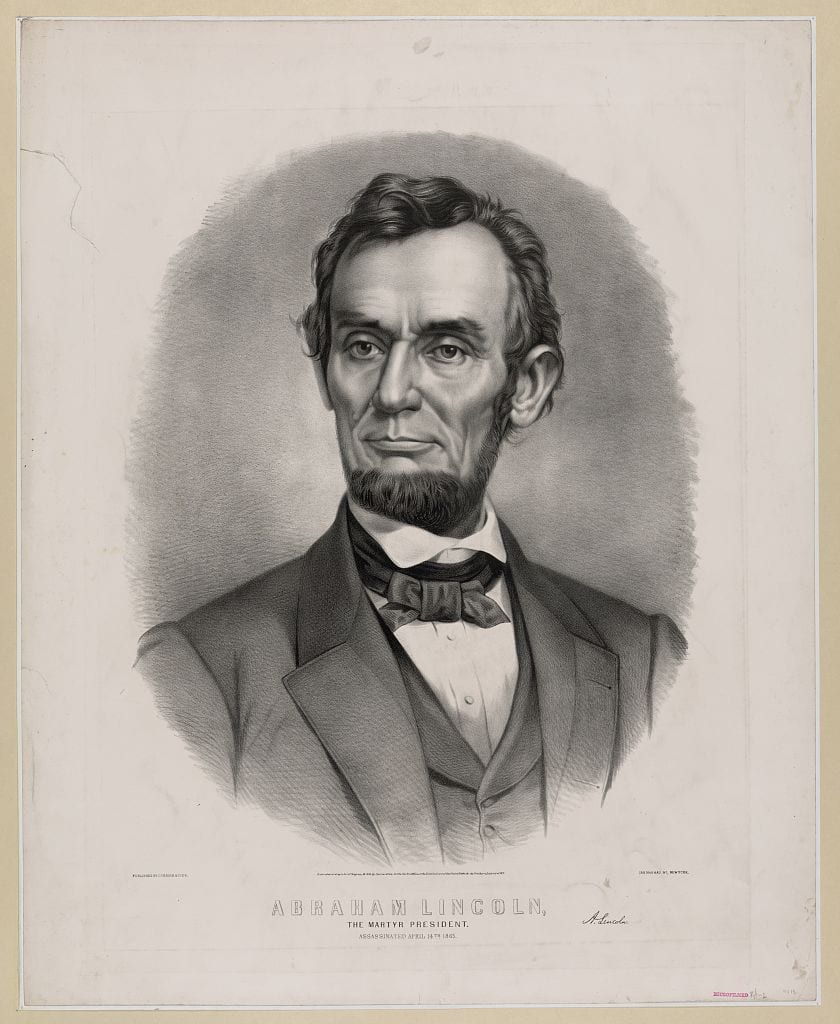 Abraham Lincoln:The martyr president - assassinated April 14th 1865