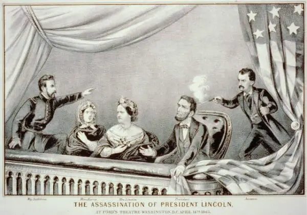 The assassination of President Lincoln: at Ford's Theatre, Washington, D.C., April 14th, 1865