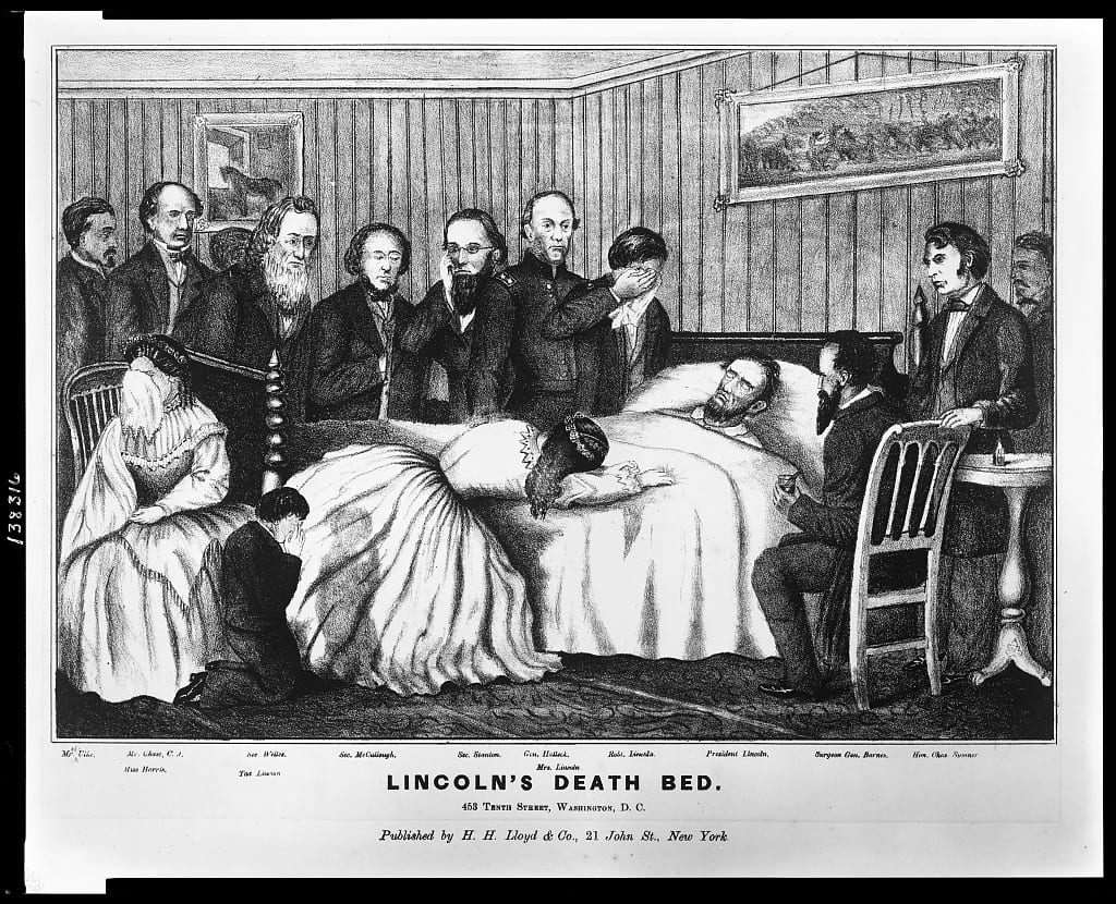 Lincoln's death bed : 453 Tenth Street, Washington, D.C