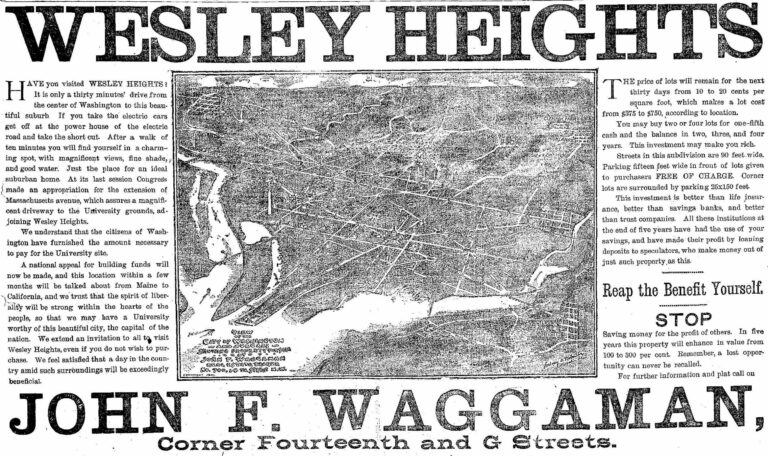 Wesley Heights -1891