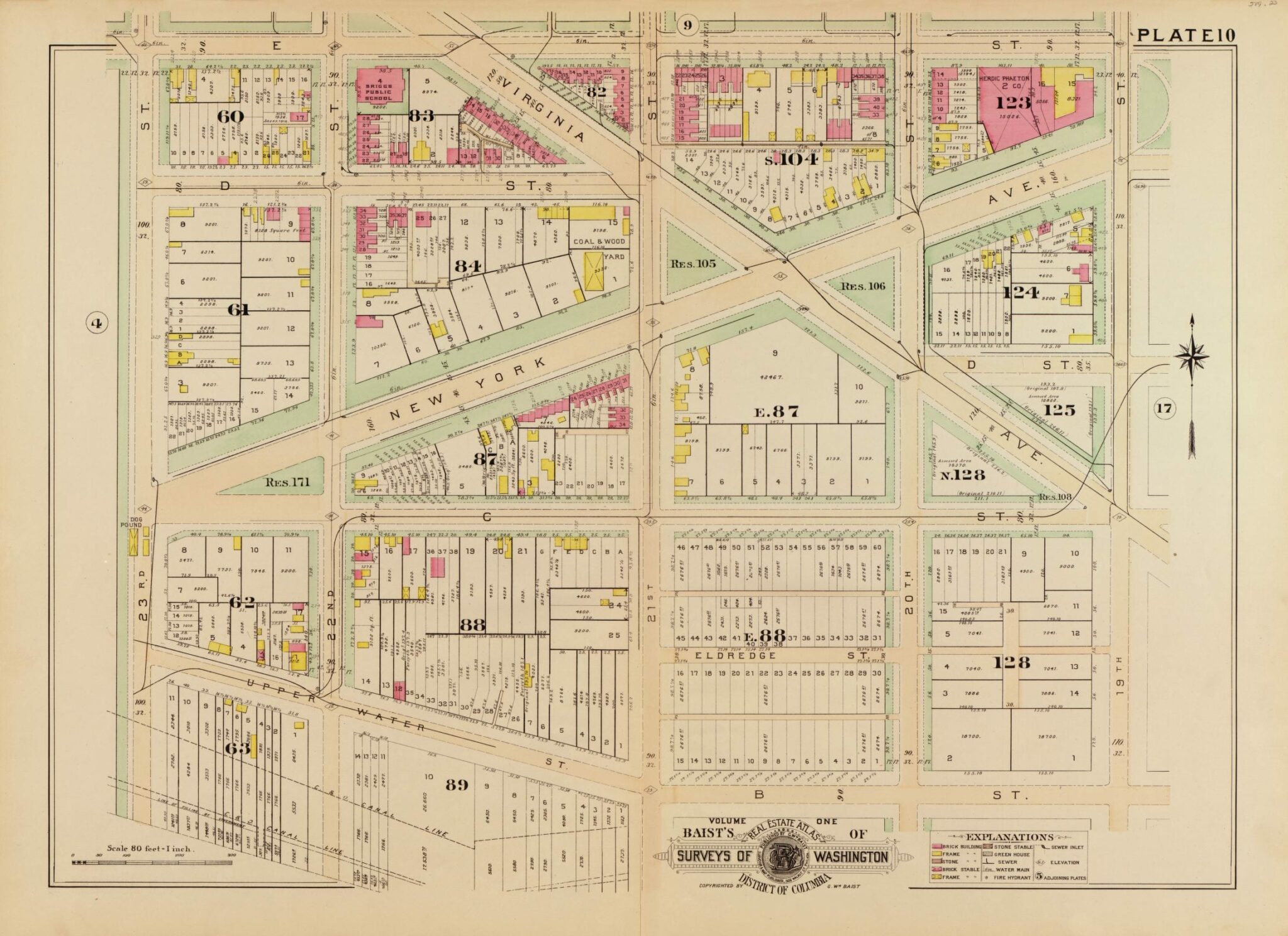 Explore DC in 1903: A Map of the Department of State Location