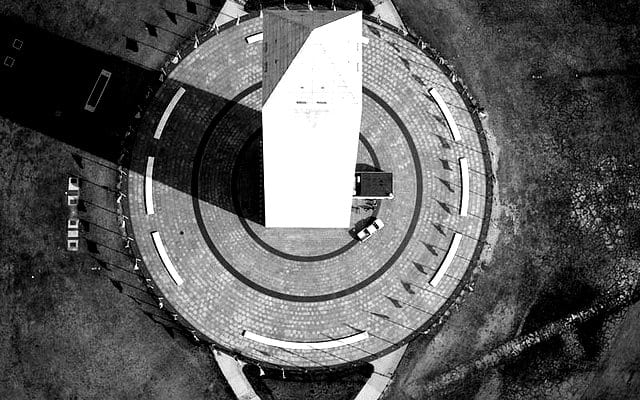 Washington Monument from above