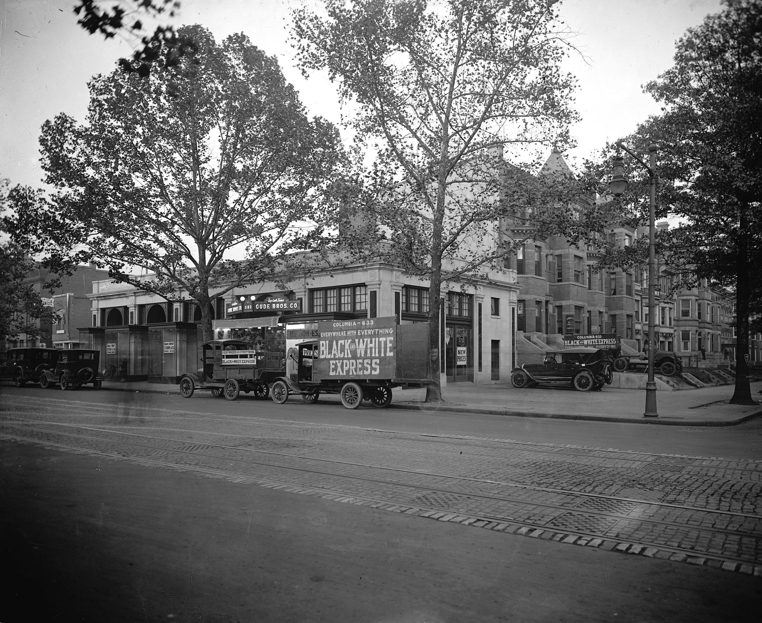 Do you recognize the northeast corner of 14th and Irving St. NW in Columbia Heights from the 1920s?