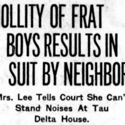 1921 headline
