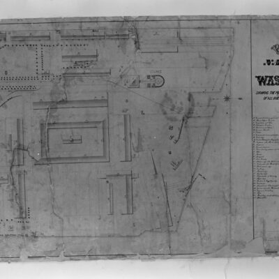 1858 plan of the Navy Yard