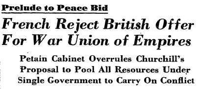 June 18th, 1940 headline