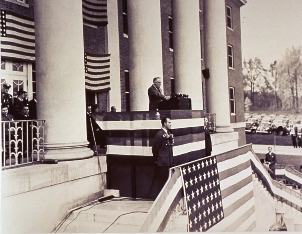 President Roosevelt at NIH
