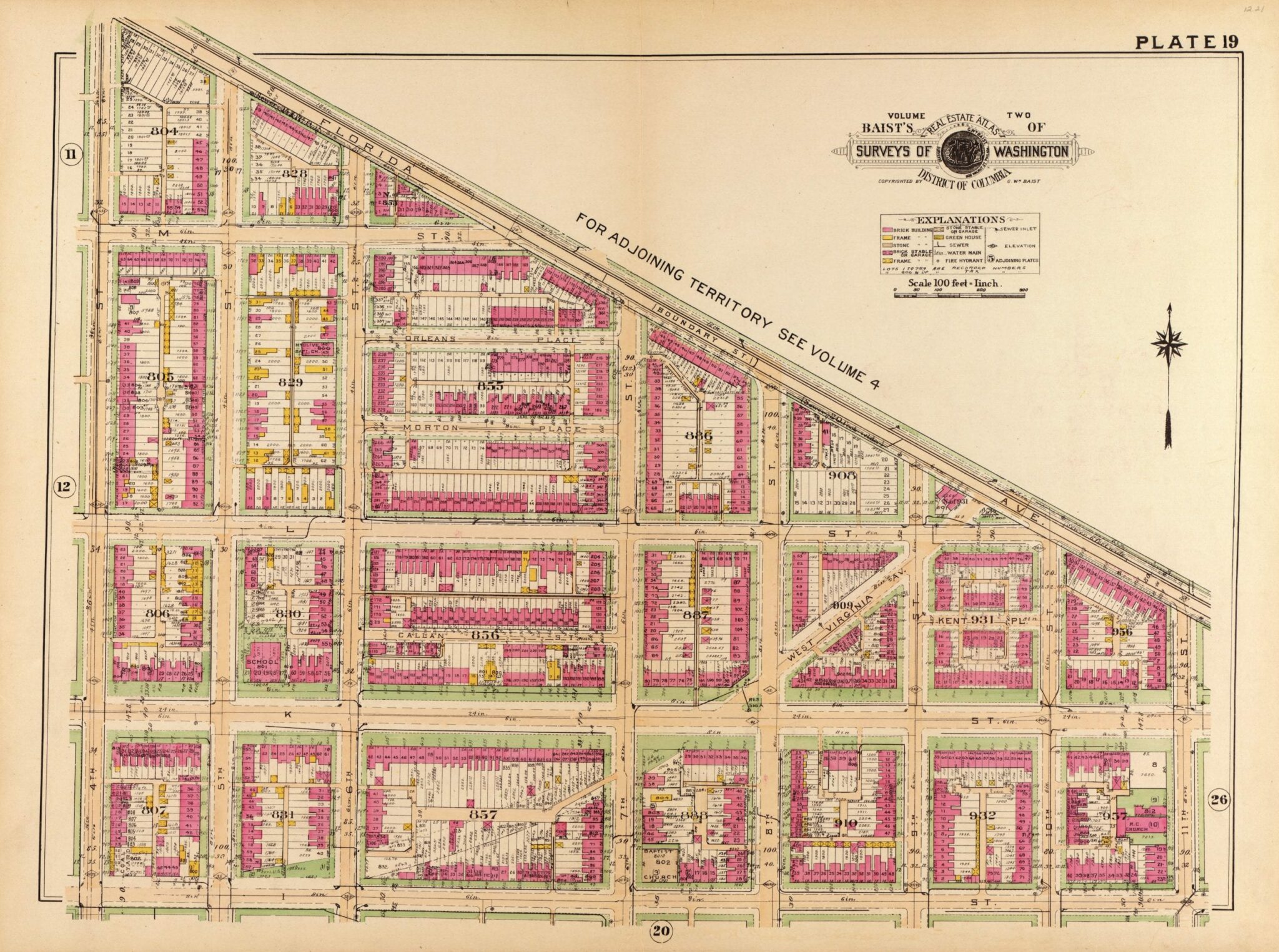 Exploring the Atlas District: A 1921 Map of Officer Sprinkle's Neighborhood