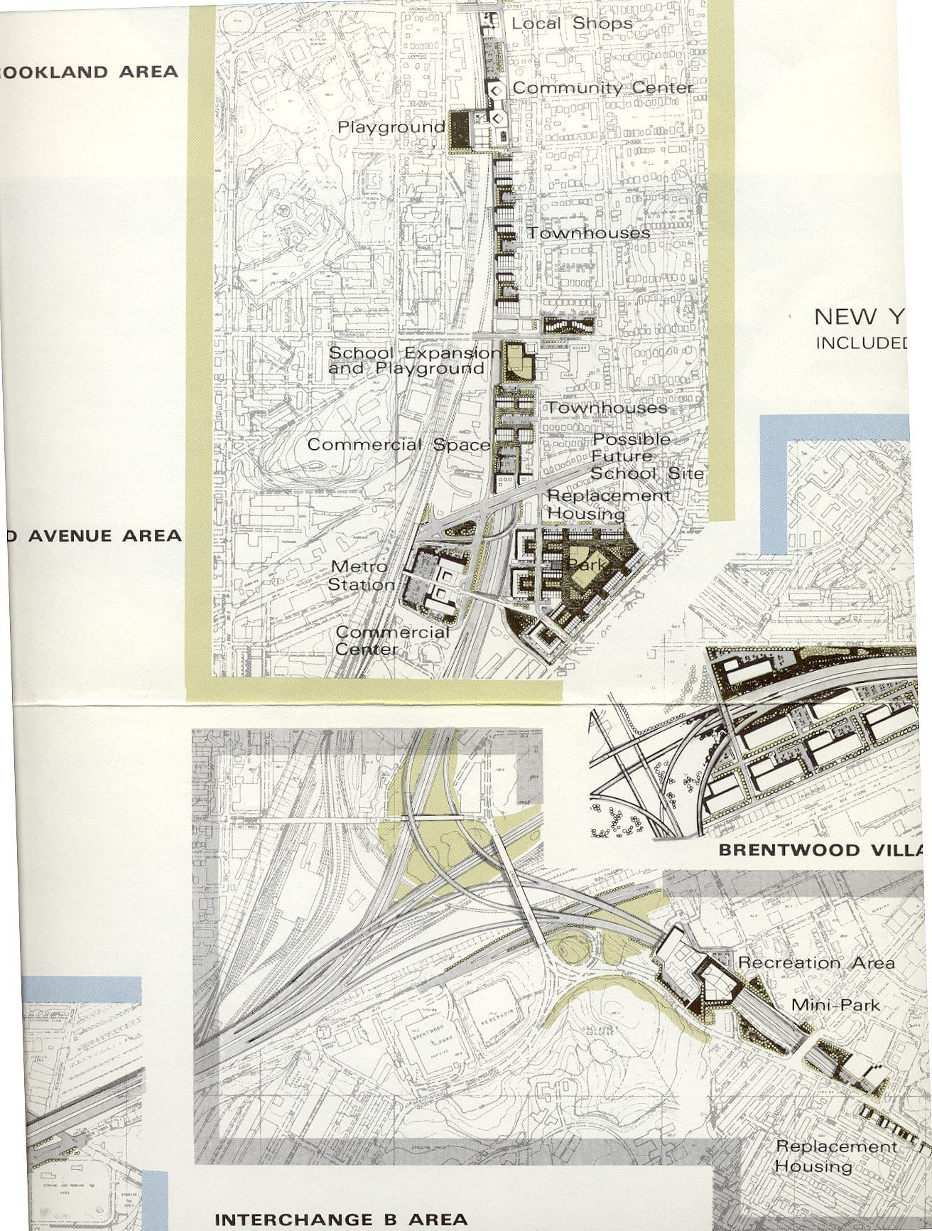 Notice the decked/tunneled section alongside the B&O Railroad (CSXT today).