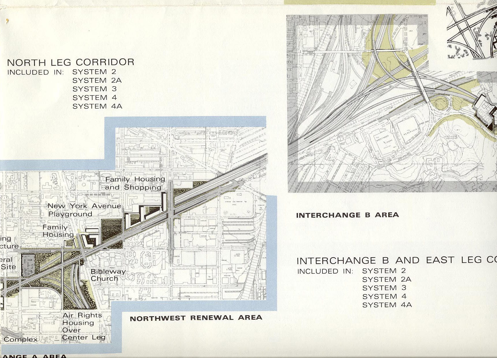 Notice the decked/tunneled section along New York Avenue.