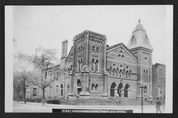 First Congregational Church in 1909
