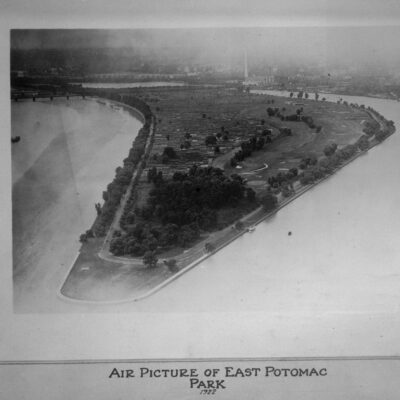 aerial view of East Potomac Park