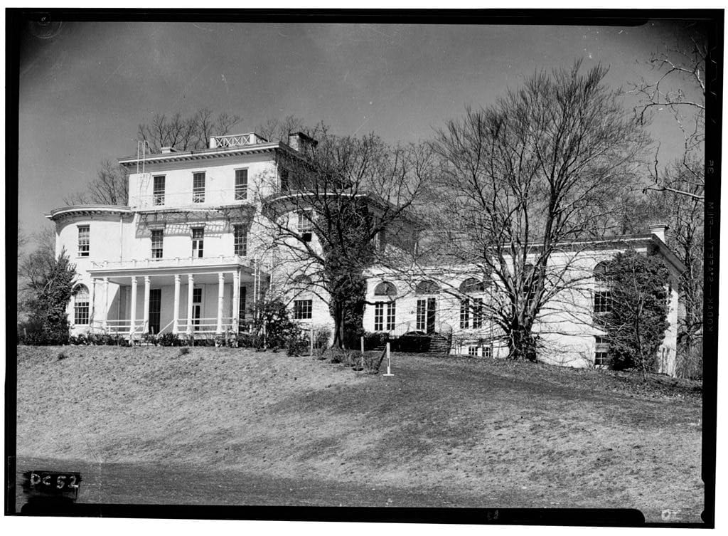 Woodley House in 1958