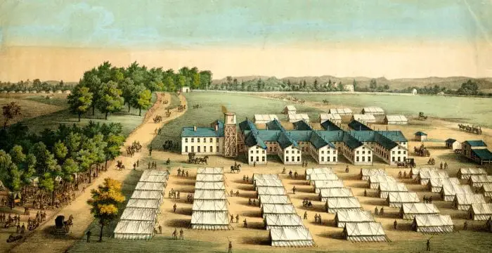 Mt. Pleasant hospitals during the Civil War