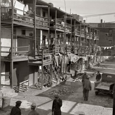 Washington tenements, Nov. 1935.