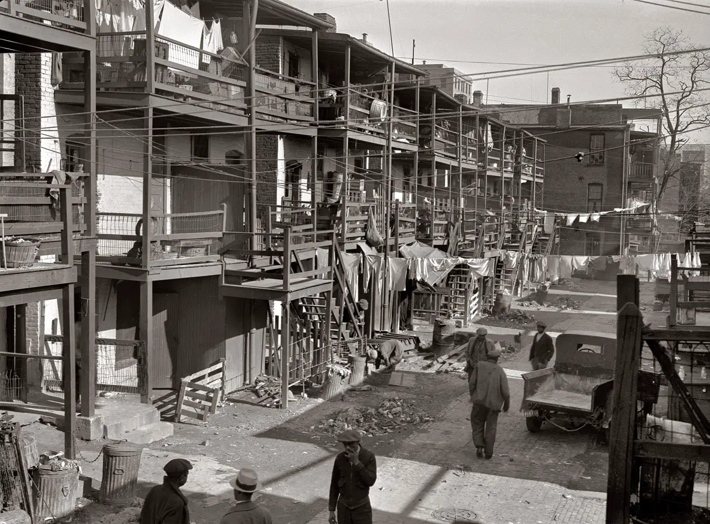 Washington tenements, Nov. 1935.