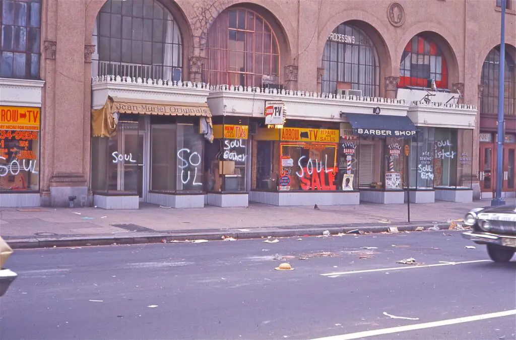 What Did Columbia Heights Look Like After the 1968 Riots?